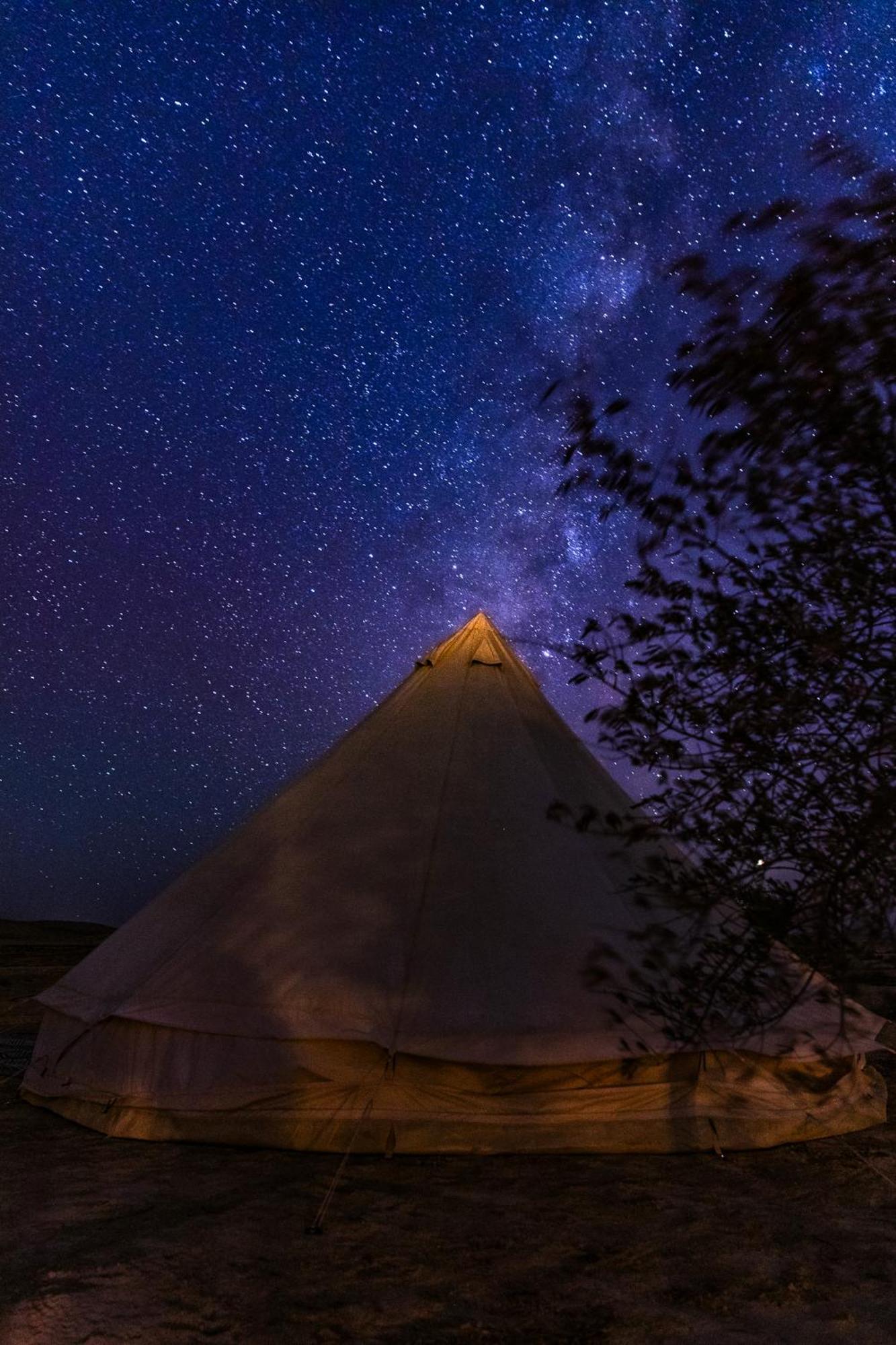 Skyline Eco-Camp Hotel Mitzpe Ramon Buitenkant foto